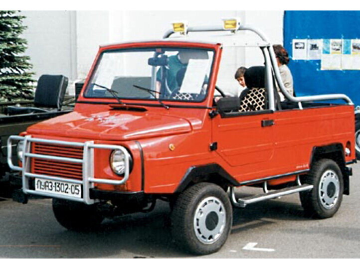 ЛуАЗ 1302 (1302) 1 поколение, открытый кузов (1999 - 2002)